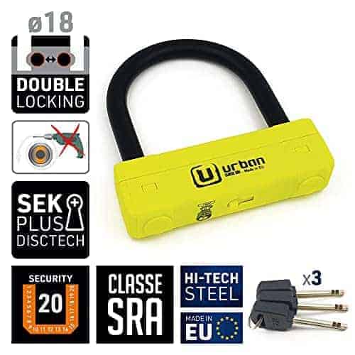 Candado antirrobo Urban Security UR120125 de alta seguridad - Imagen 5