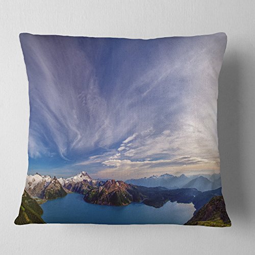 Designart Vista Impresionante del Lago Claro' Paisaje