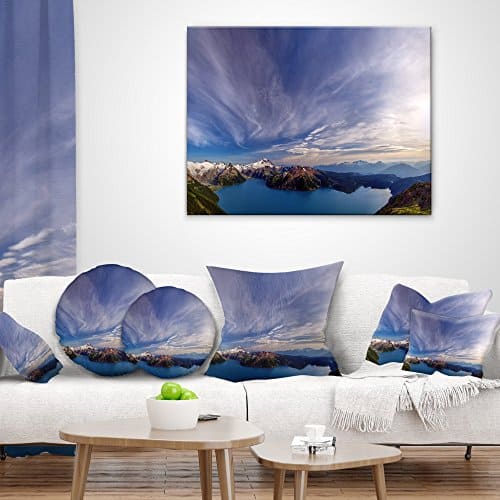 Designart Vista Impresionante del Lago Claro' Paisaje - Imagen 4