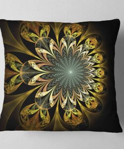 Cojín Decorativo para Sala, Sofá o Cama 'Flor Digital