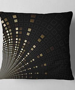 Almohada Decorativa Abstracta 'Diseño de Mosaico de Píxeles