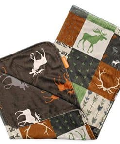 Cobijas de Lujo para Bebé Dear Baby Gear, Estampado de