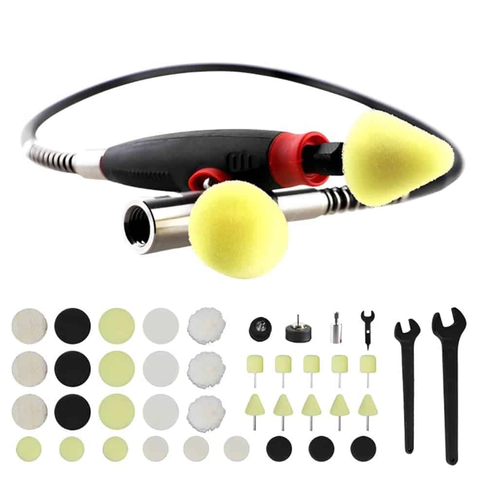 SGCB 41PCS Potente Mini Pulidora de Detalles 5/8" Rosca