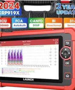Launch X431 CRP919X Escáner OBD2: Herramienta de Escaneo