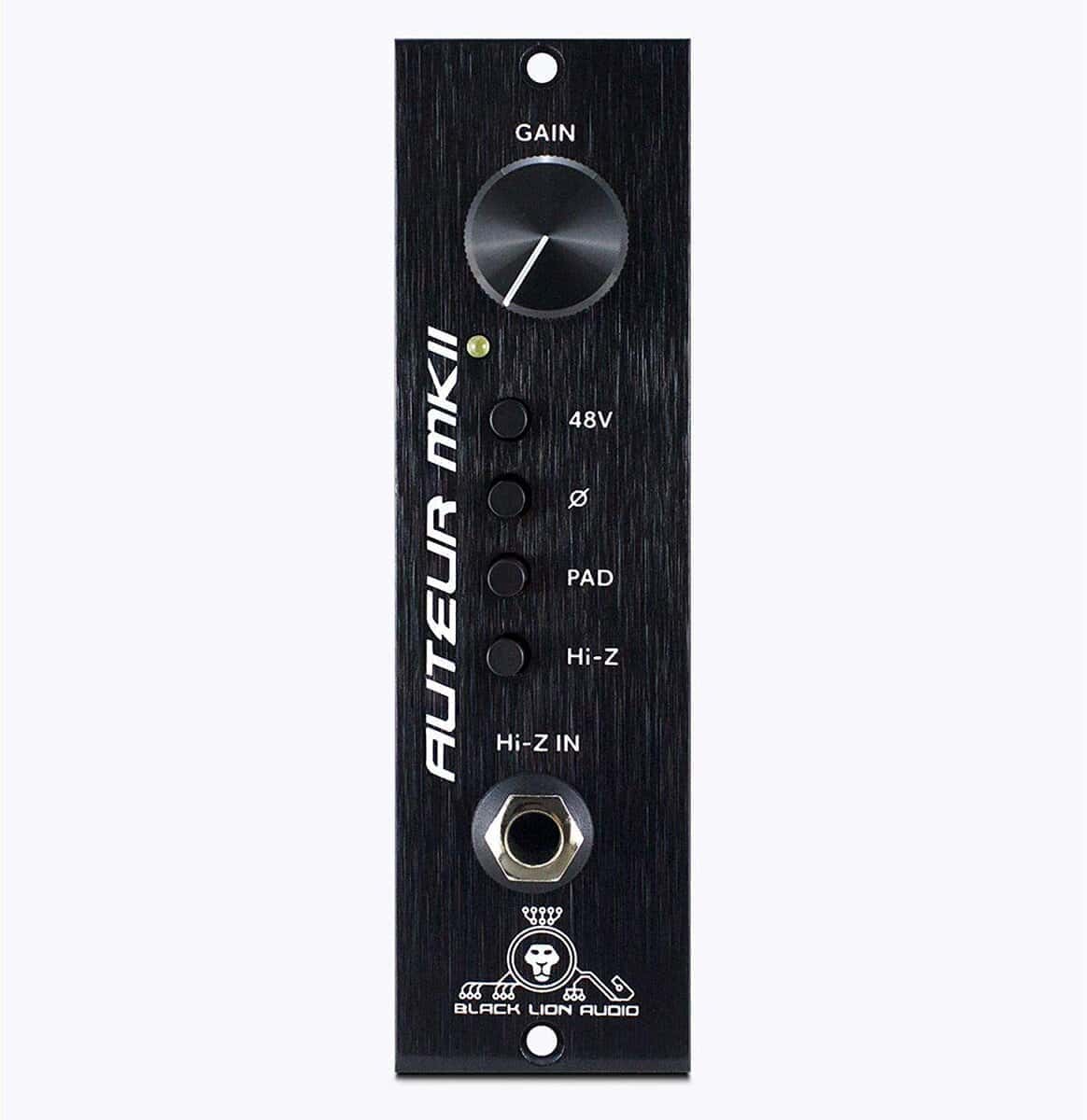 Preamp de Micrófono de la Serie 500 Black Lion Audio Auteur