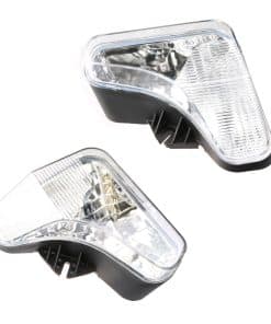 Lámpara de faro con bombillas y lente de luz 7138040