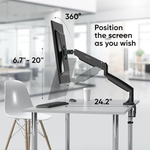 Soporte de Brazo para Monitor ONKRON para Monitores de - Imagen 5