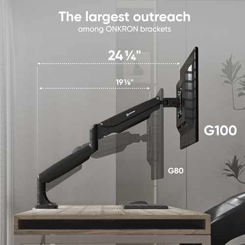 Soporte de Brazo para Monitor ONKRON para Monitores de - Imagen 6