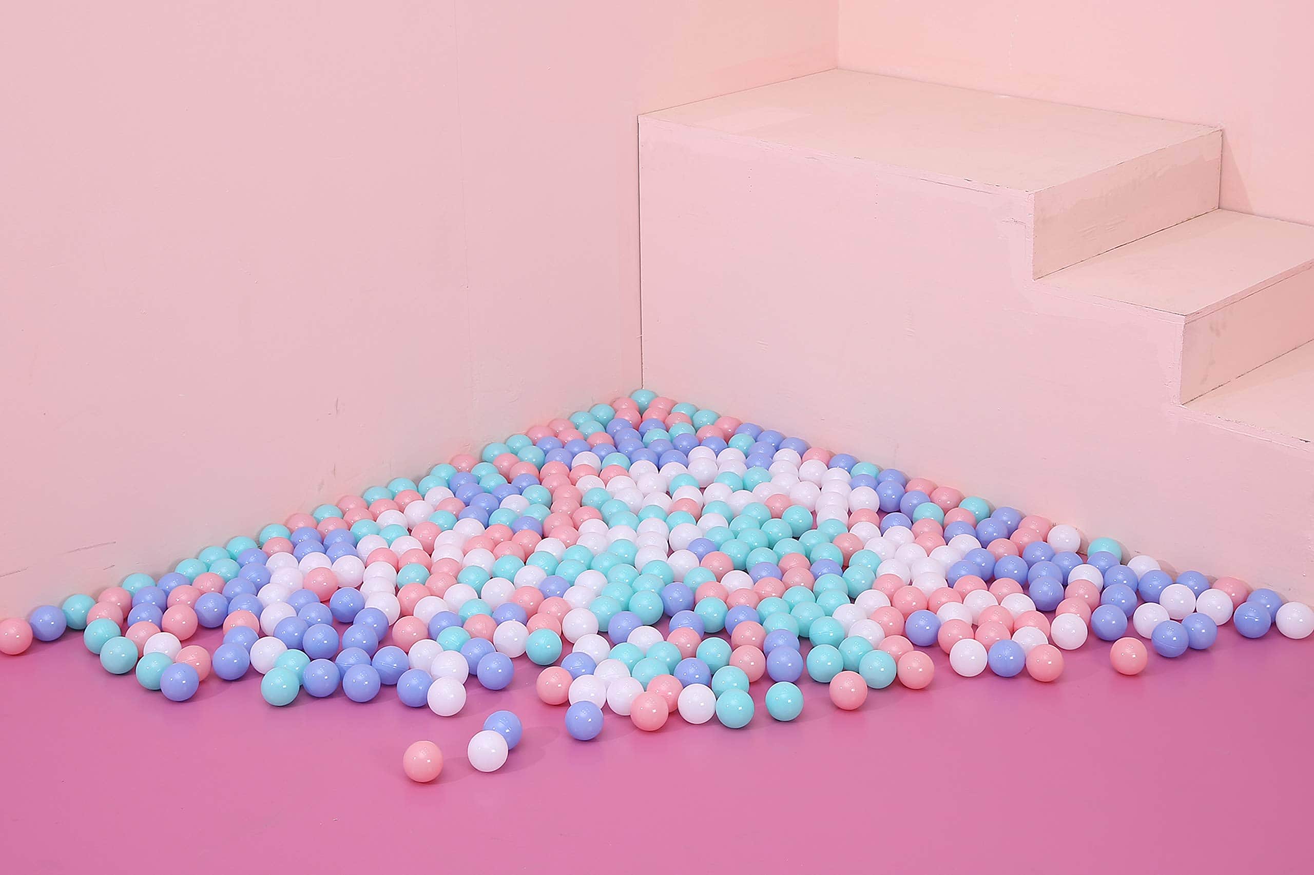 Pelotas de Pelota de Juegos para Niños, 300 piezas de 2.15 - Imagen 4
