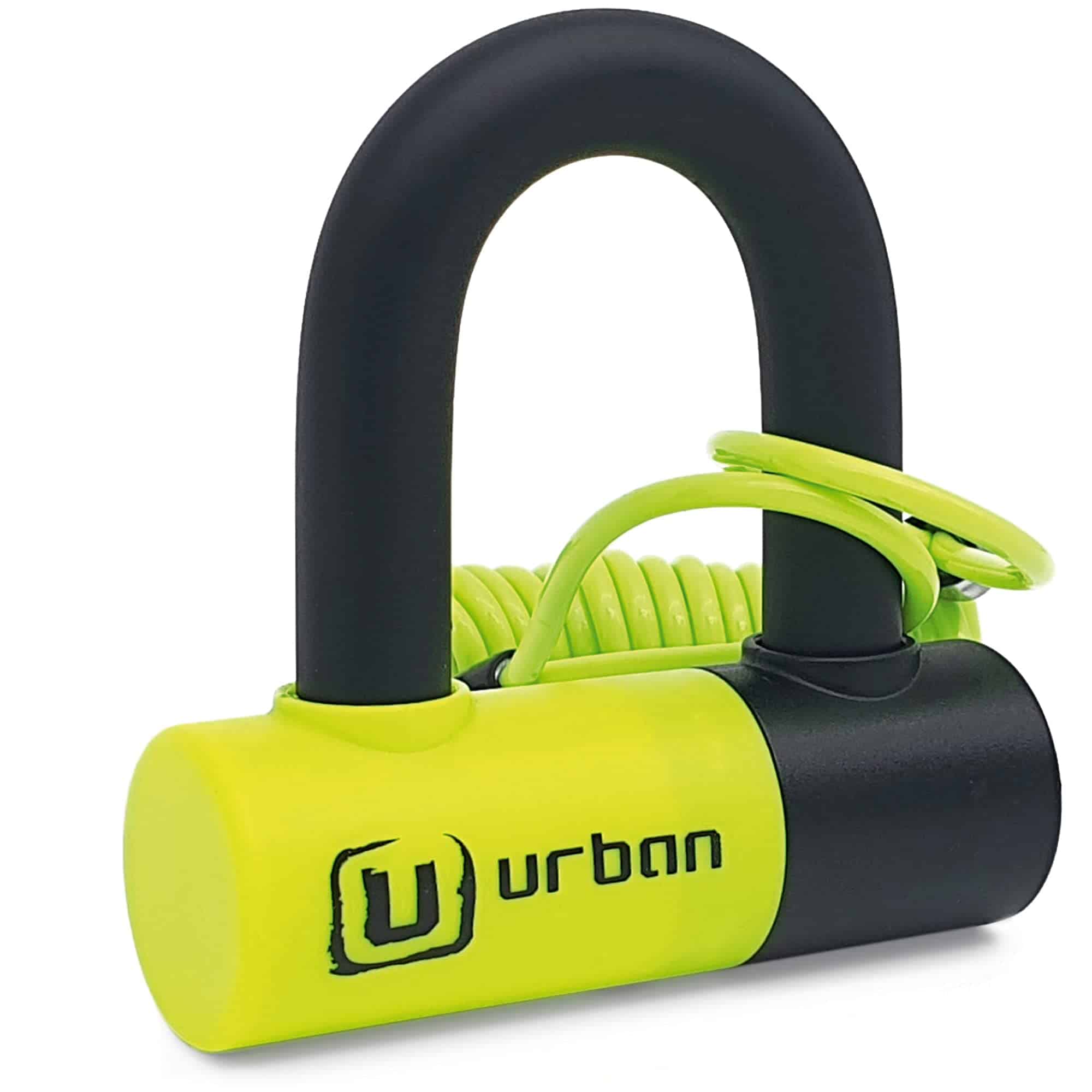 Candado de disco Urban UR59 Mini U, diámetro 14 mm, doble