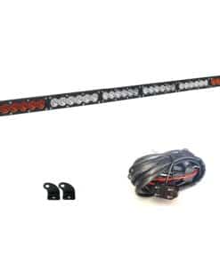 Barra de luz LED de una fila de doble color 38 pulgadas