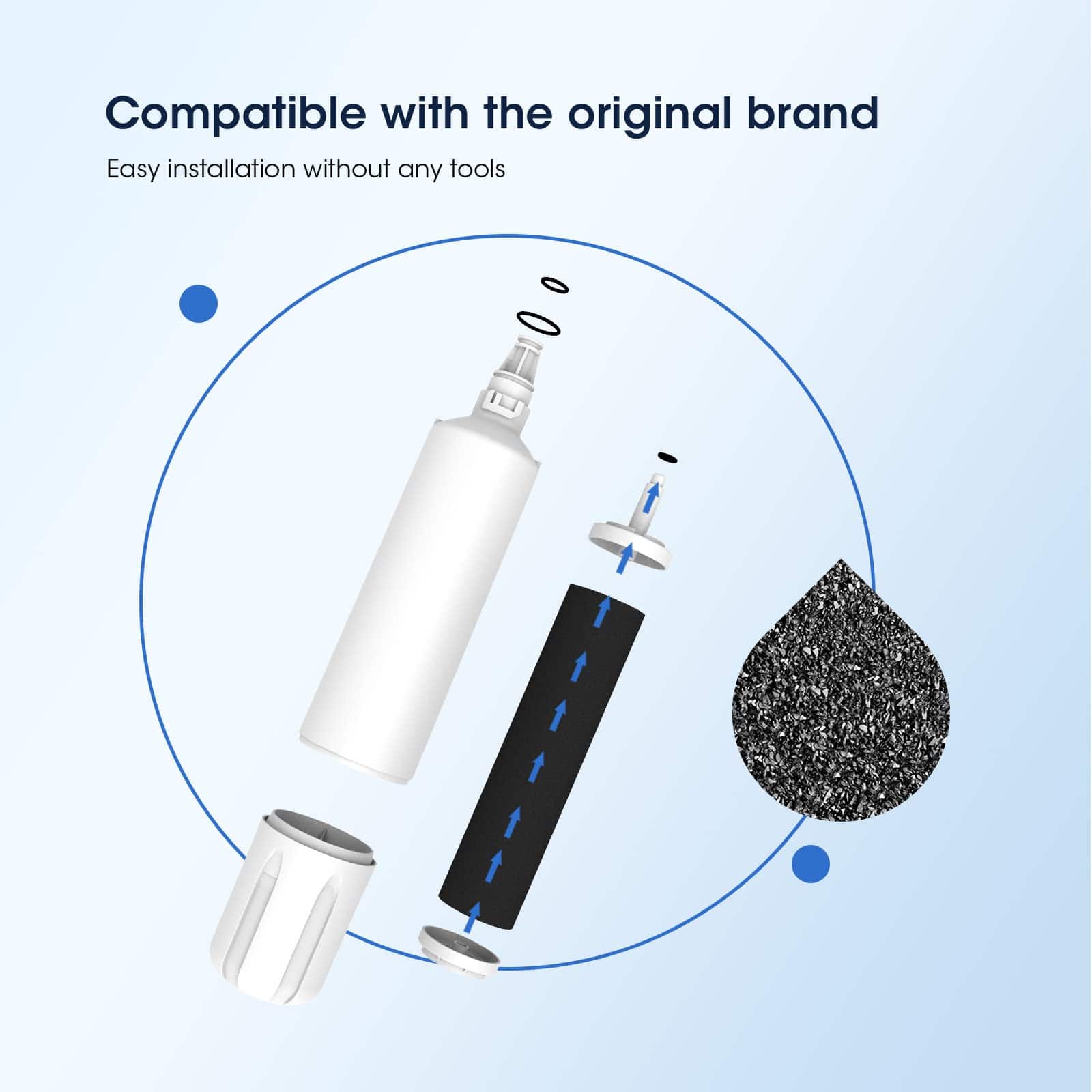 Filtro de Agua GLACIER FRESH 4204490 de Reemplazo para - Imagen 6