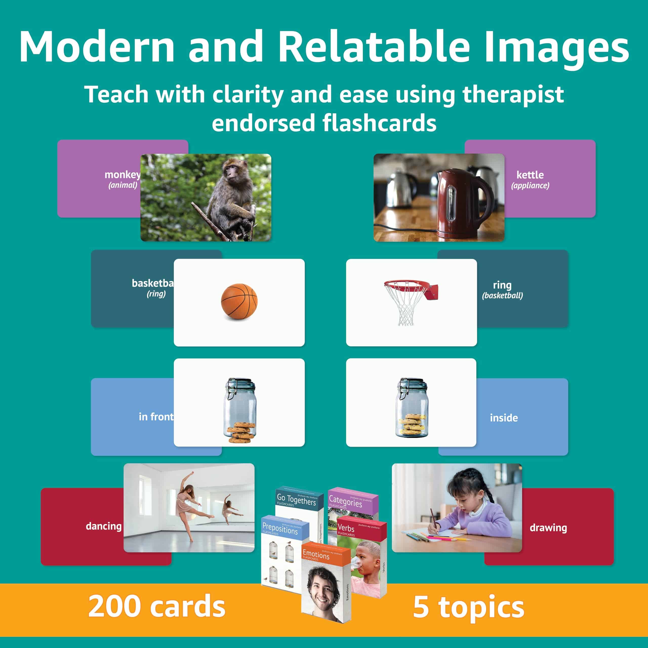 Paquete de Tarjetas Didácticas de Sentimientos y Emociones, - Imagen 4