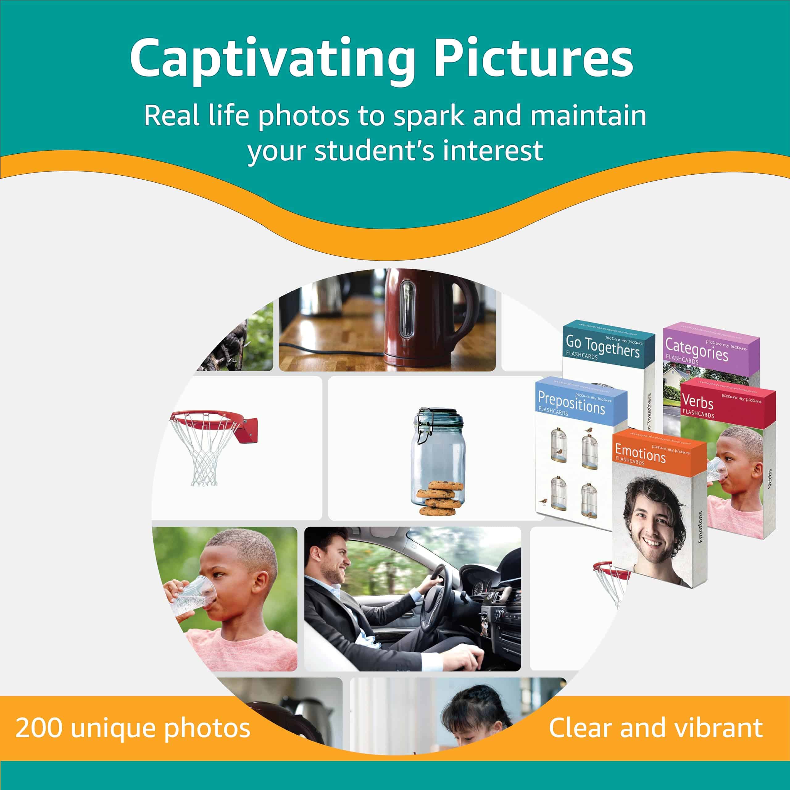 Paquete de Tarjetas Didácticas de Sentimientos y Emociones, - Imagen 8