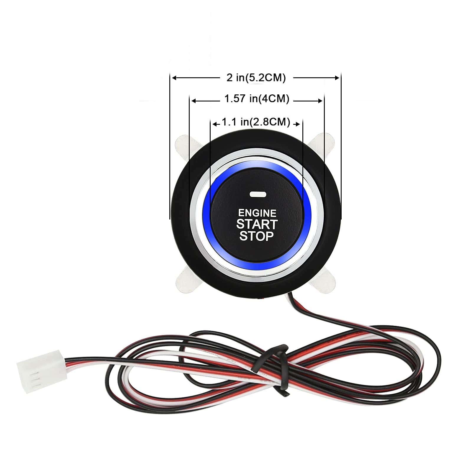 Sistema de Alarma de Coche sin Llave de Entrada Pasiva 3T6B - Imagen 4