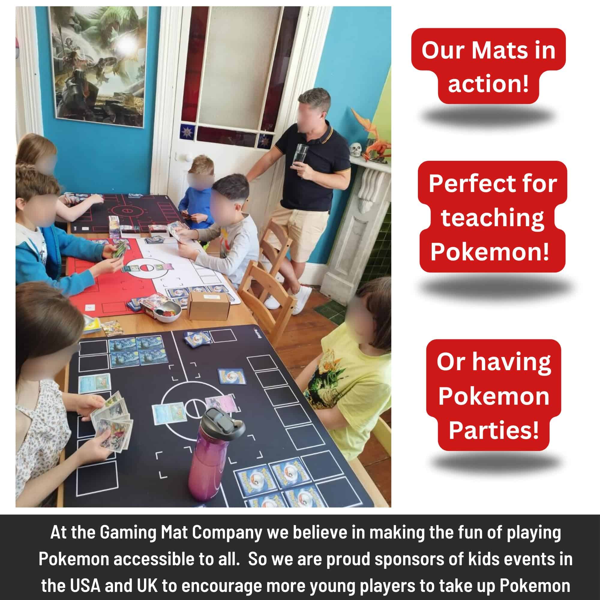 Tapete de Juego para Pokemon de 2 Jugadores de The Gaming - Imagen 8