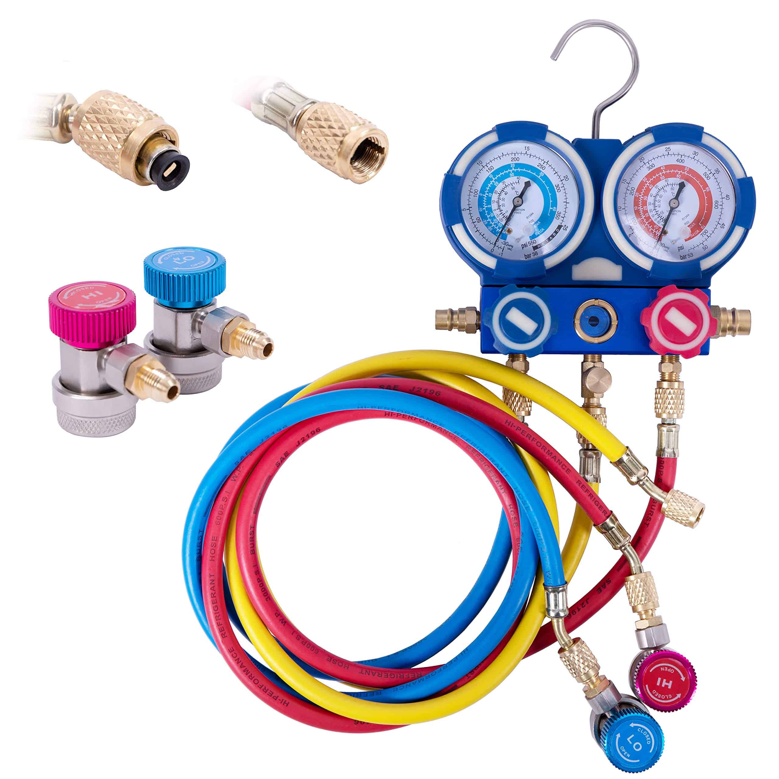 VIVOHOME 110V 1/4 HP 3.5 CFM Bomba de Vacío de Paleta - Imagen 8