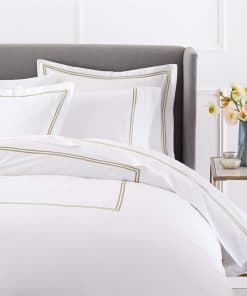 Juego de Funda Nórdica de 100% Algodón Sarga con 400 Hilos