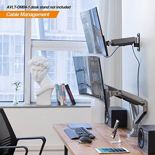 AVLT Soporte de pared para monitor individual de 13" a 32" - Imagen 6