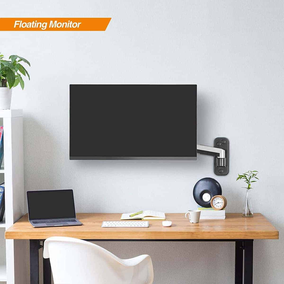 AVLT Soporte de Pared para Monitor Único Extendido de - Imagen 9