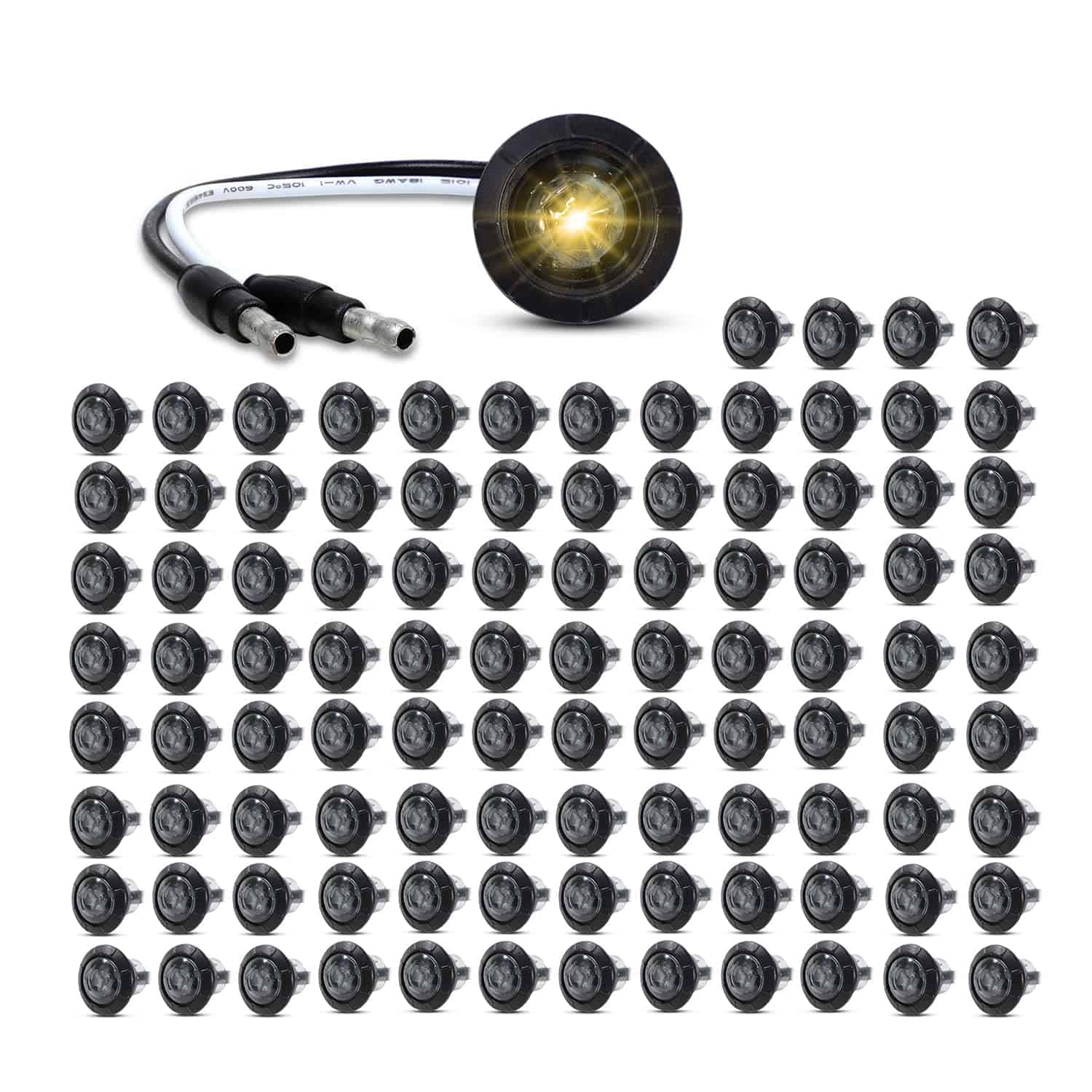 MADCATZ (Paquete de 100) Meerkatt 3/4 pulgada Luces