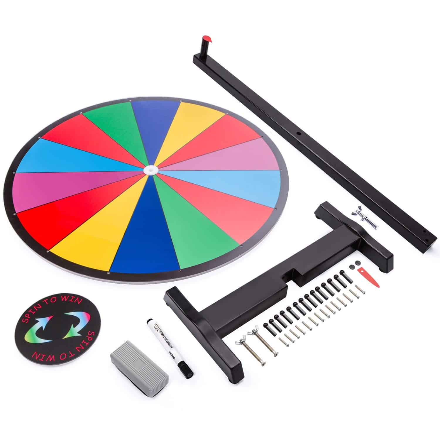 Ruleta de Premios Giratoria de 18 Pulgadas - 14 Espacios - Imagen 9