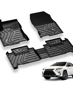 Tapetes de Piso 3W Compatibles para Lexus RX (RX350/RX450h)