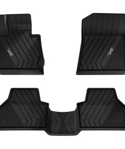 Tapetes para piso 3W compatibles con BMW X3 F25 2011-2017 /
