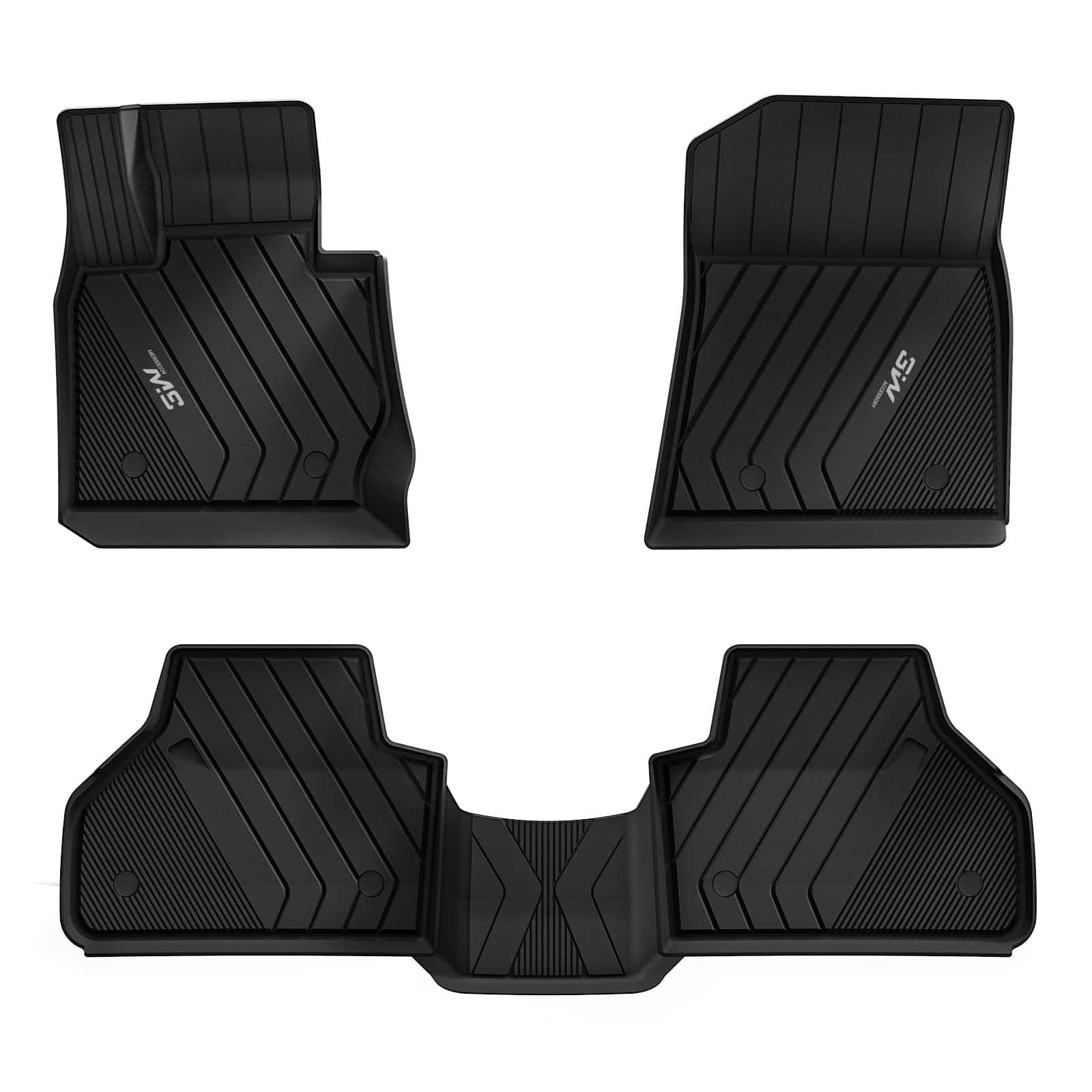 Tapetes para piso 3W compatibles con BMW X3 F25 2011-2017 /