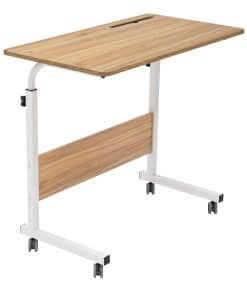 DlandHome Mesa Auxiliar de 31.4 Pulgadas con Estante para
