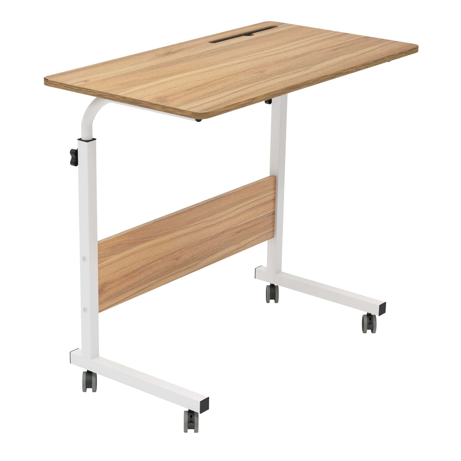 DlandHome Mesa Auxiliar de 31.4 Pulgadas con Estante para
