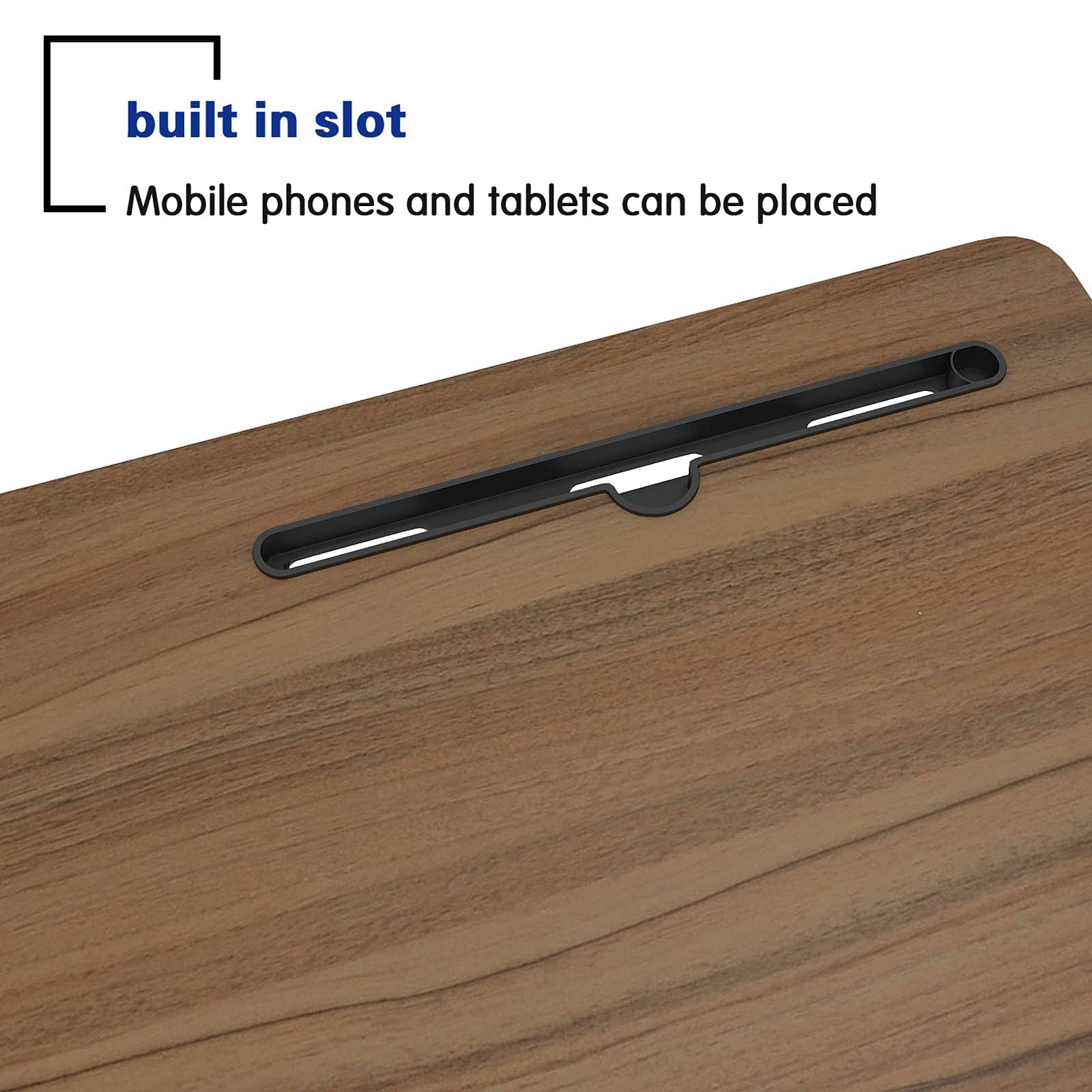 DlandHome Mesa Auxiliar de 31.4 Pulgadas con Estante para - Imagen 7