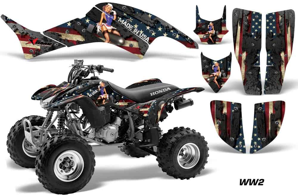 Kit de gráficos de ATV AMR Racing Calcomanía Compatible con