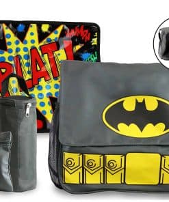 Bolso para pañales Gris de Batman de DC Comics Incluye