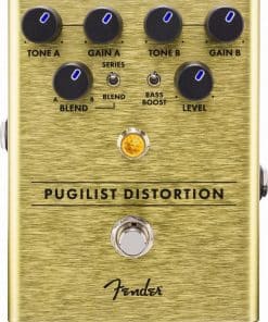 Pedal de Distorsión Fender Pugilist, Accesorios de Guitarra