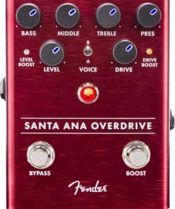 Pedal de Overdrive Fender Santa Ana, Accesorios para