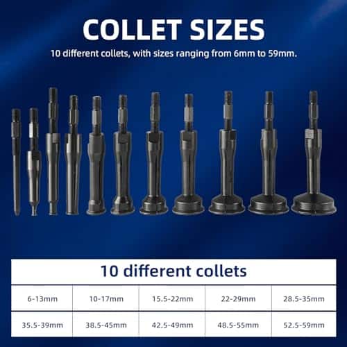 8MILELAKE Extractor de Orificios Ciegos para Cojinetes - Imagen 4