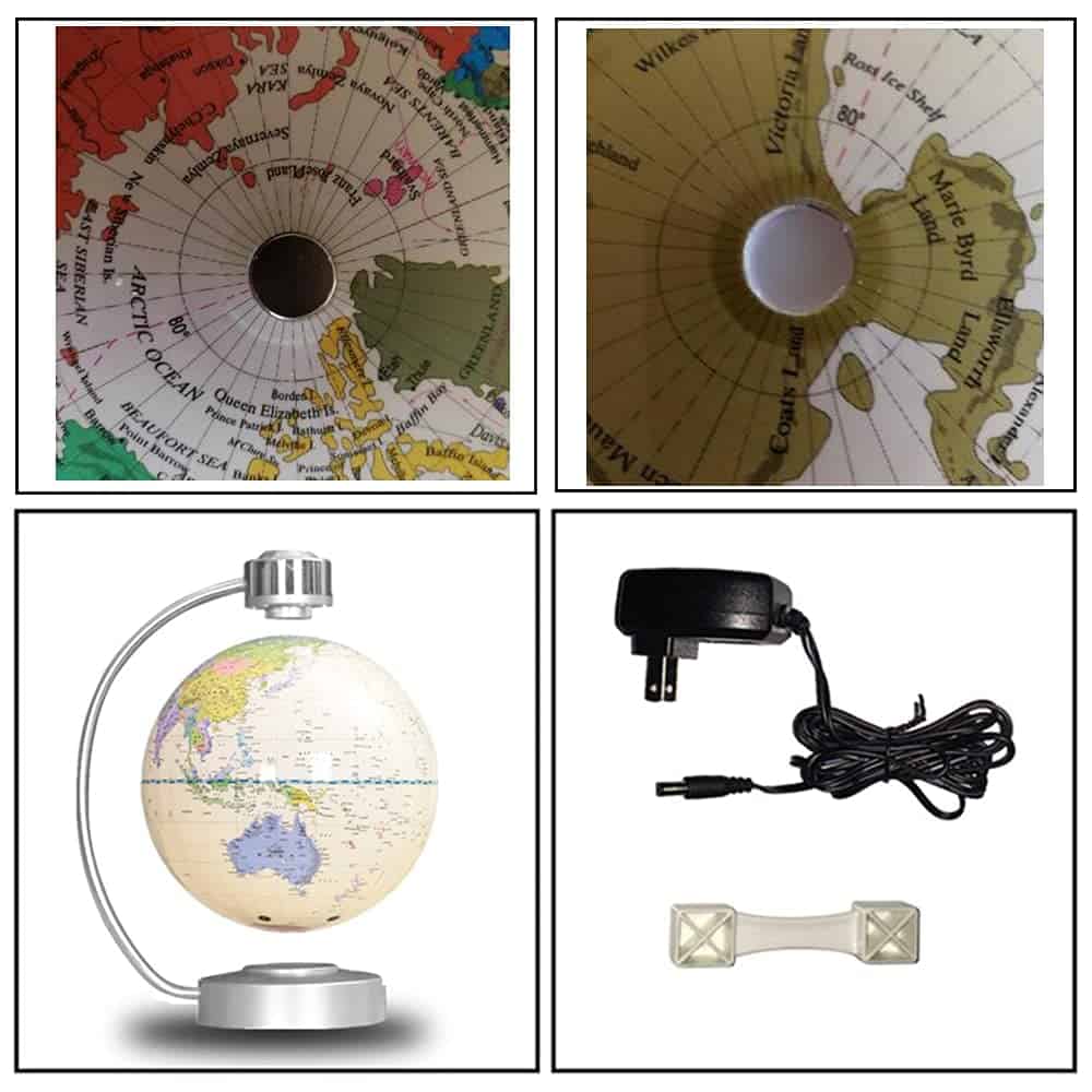 Globo Flotante de Levitación Magnética NHSUNRAY 8'' Globo - Imagen 7