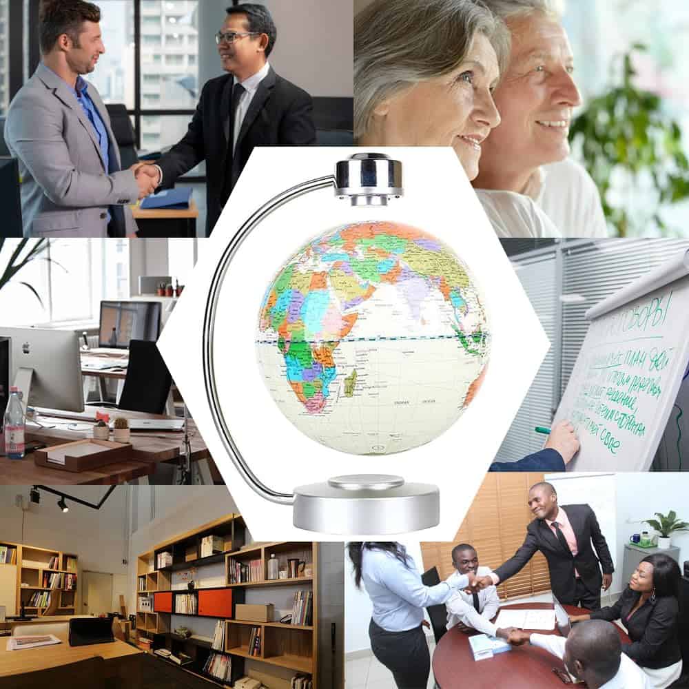 Globo Flotante de Levitación Magnética NHSUNRAY 8'' Globo - Imagen 8