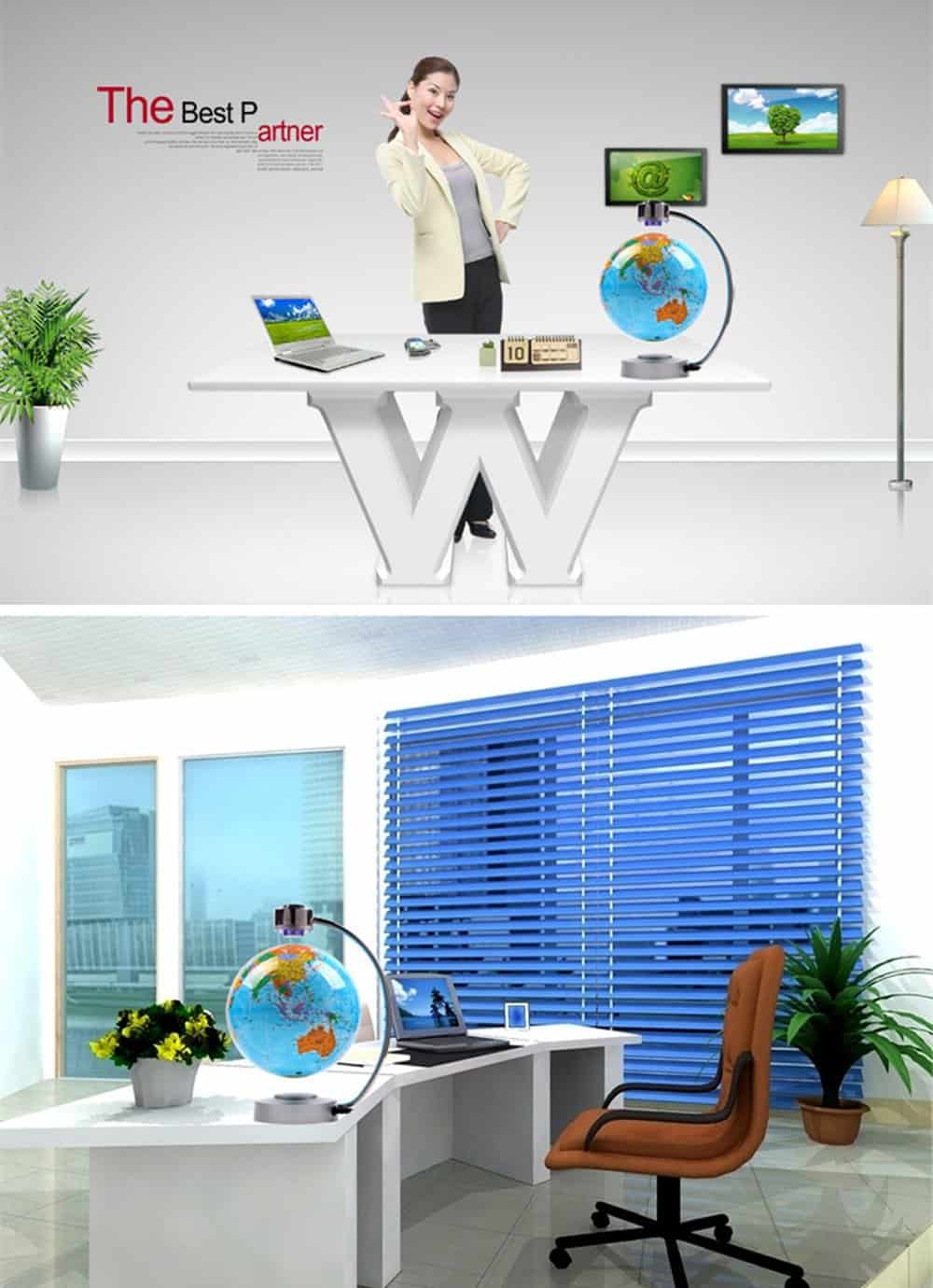 Globo Flotante de Levitación Magnética NHSUNRAY 8'' Globo - Imagen 5