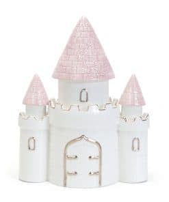 Alcancía Princesa Castillo Cerámica Sueña en Grande para
