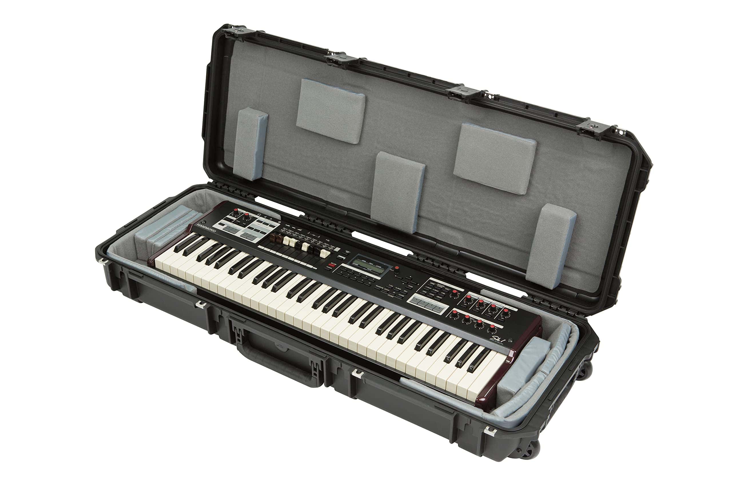 Estuche de teclado estrecho 61 teclas SKB con interior - Imagen 4