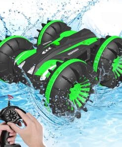 Coche Barco Anfibio de Control Remoto para Niños de 6-12