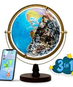 SJSMARTGLOBE con APP Interactiva e Iluminación LED de