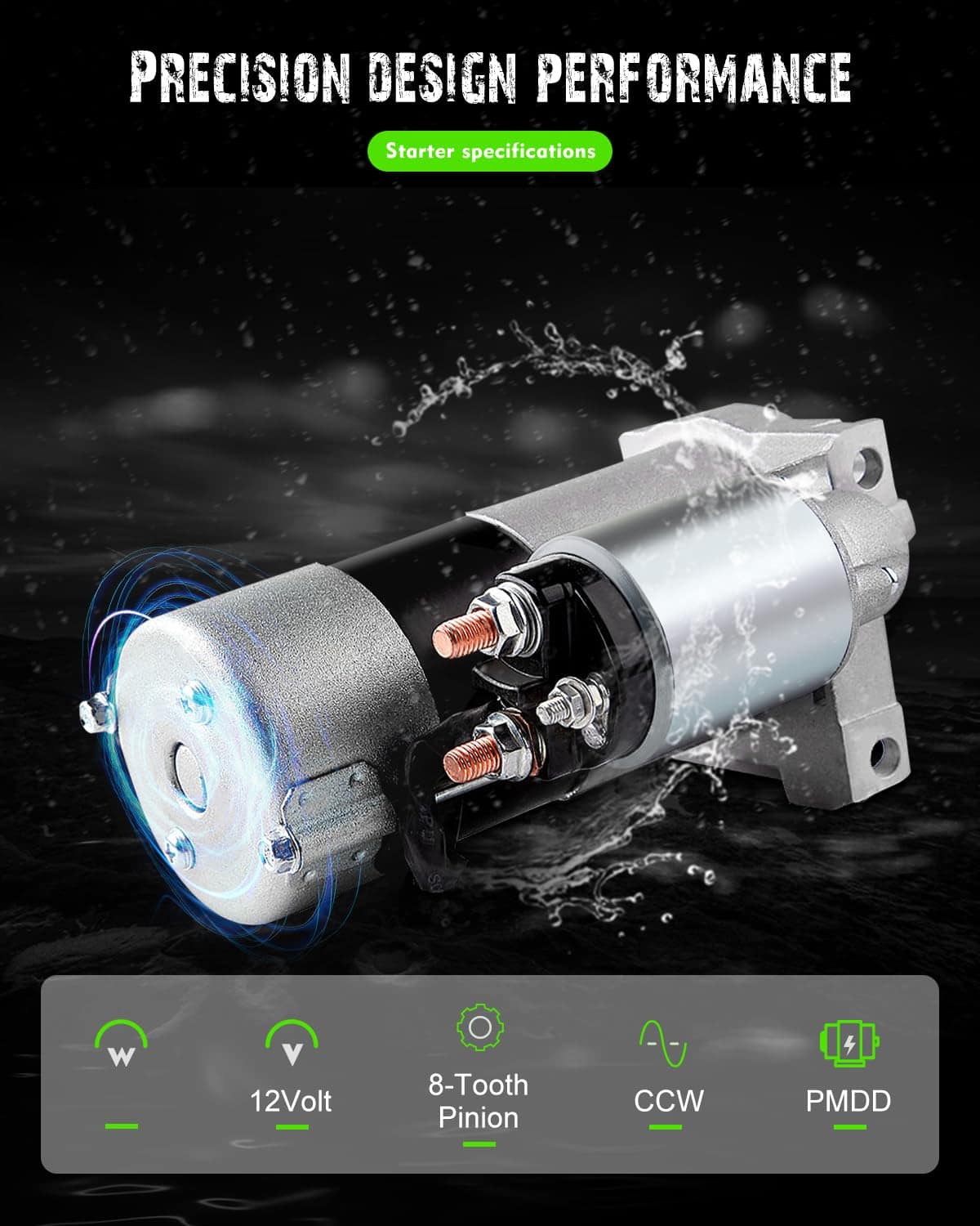 Arrancador SCITOO 6492N Nuevo Compatible con Chevrolet LS - Imagen 6