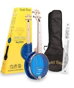 Gold Tone Little Gem Ukes, Ukulele de 4 cuerdas, Diestro,