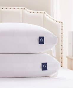 Juego de 2 almohadas estándar ACCURATEX, almohada híbrida