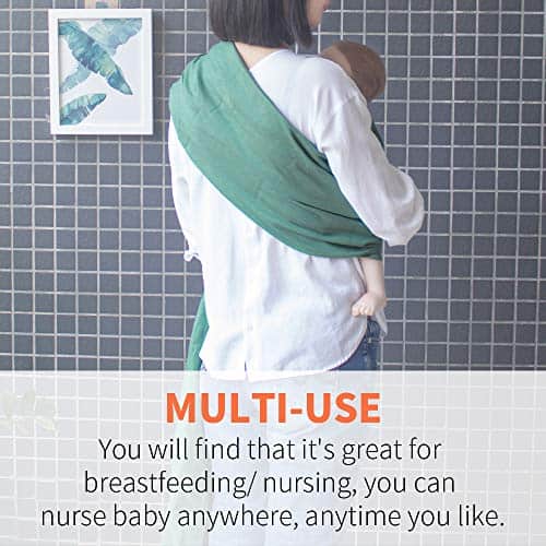 Fular Portabebés Vlokup Baby Ring Sling, Fular Portador de - Imagen 7