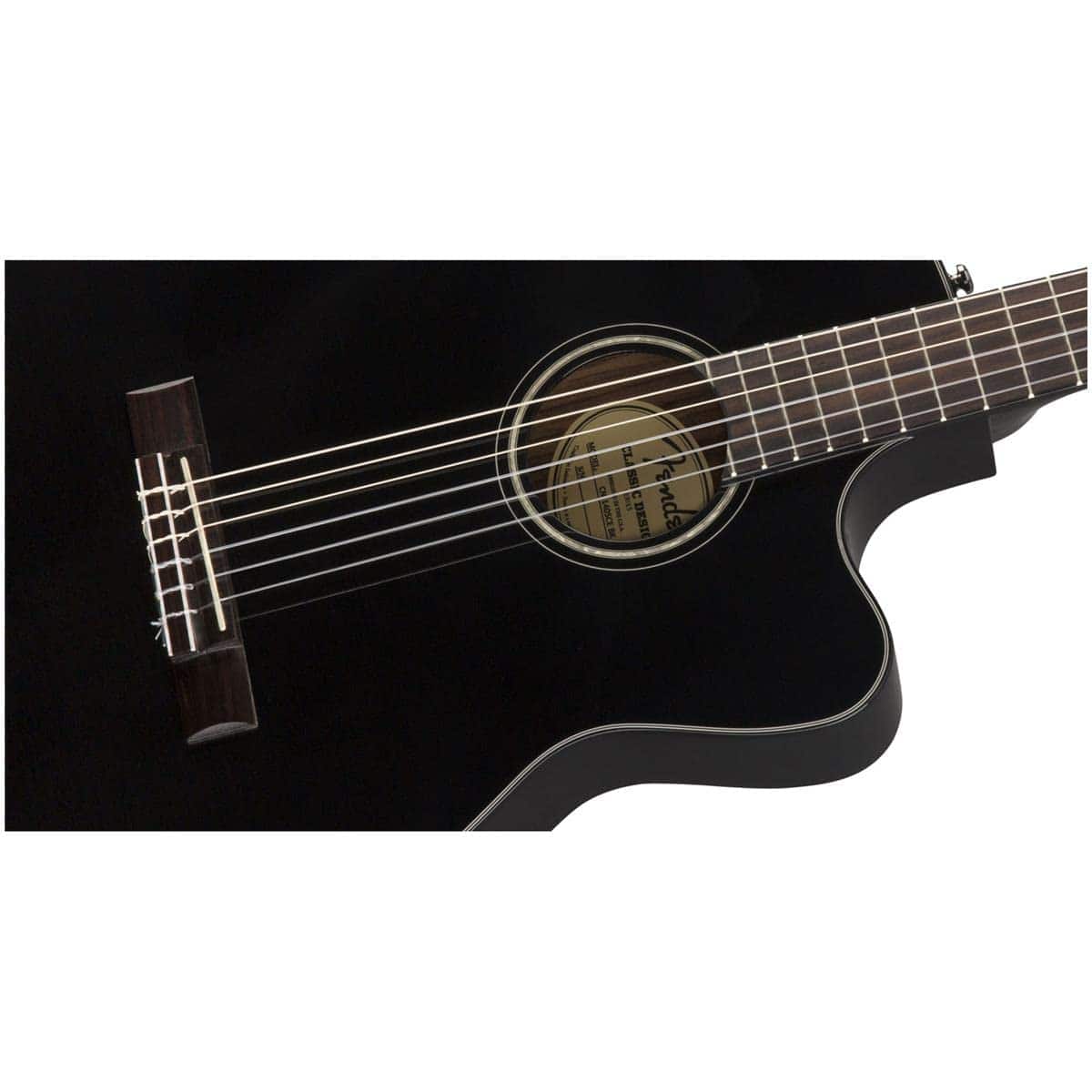 Guitarra Acústica de Cuerdas de Nylon Fender CN-140SCE - Imagen 5