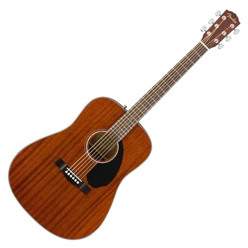Guitarra Acústica Fender CD-60S con Garantía de 2 Años,